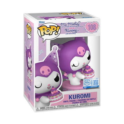 Funko POP Sanrio: Kuromi with Cake (20th Anniversary) Special Edition