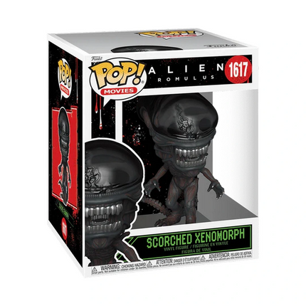 Funko POP Super: Aliens Romulus- Scorched Xenomorph 6"