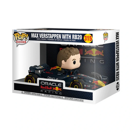 Funko POP Super Deluxe: Oracle Red Bull Racing - Max Verstappen with RB20