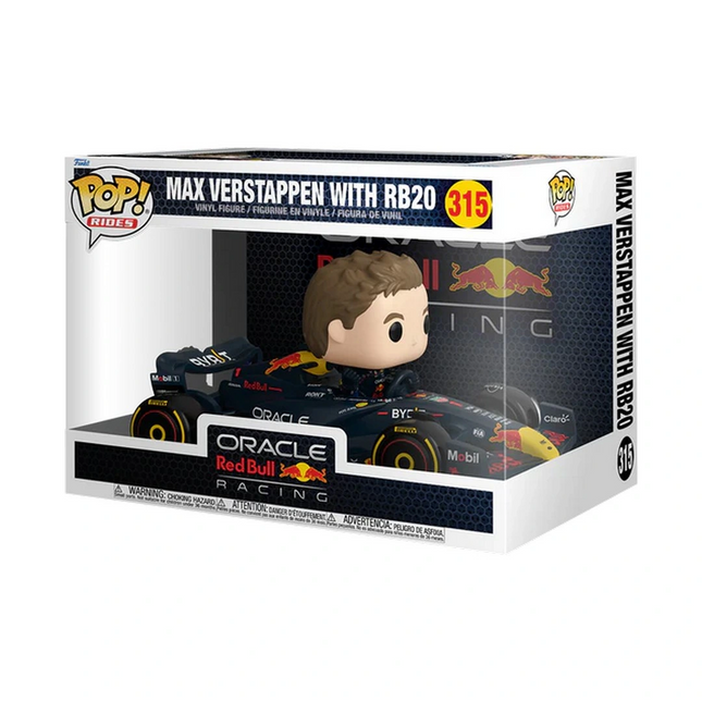 Funko POP Super Deluxe: Oracle Red Bull Racing - Max Verstappen with RB20