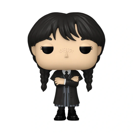 Funko POP TV: The Addams Family Wednesday Addams (Black Coat)