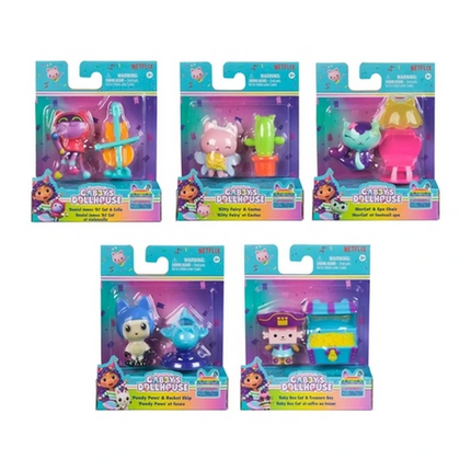 Gabbys Dollhouse Sürpriz Mini Aksesuarlı Figürler