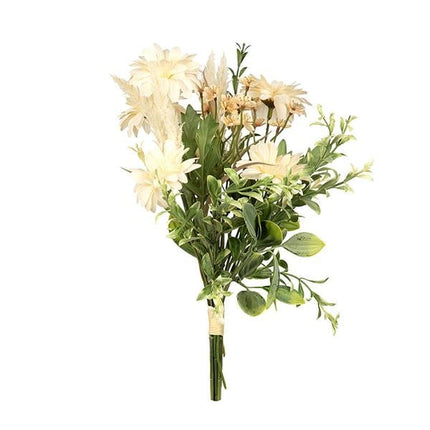 Gerbera Karışık Buket Krem 37 Cm