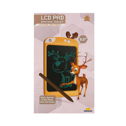Geyik Şekilli 8,5" LCD Dijital Çizim Tableti