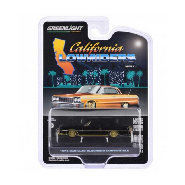 Greenlight 1/64 California Lowriders Series 6- 1976 Cadillac Eldorado Convertible