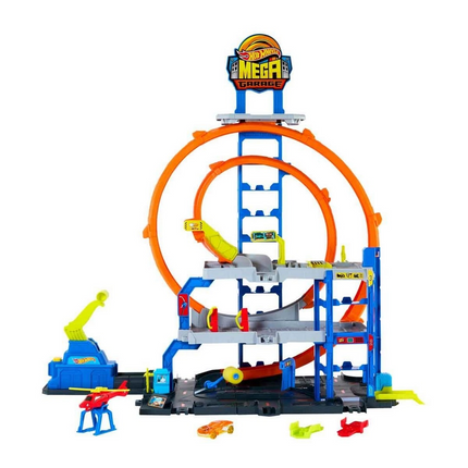 Hot Wheels City Mega Loop Garaj