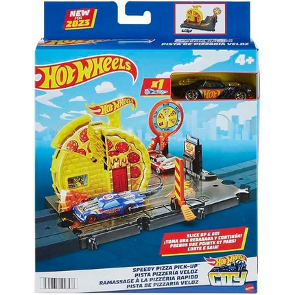 Hot Wheels Gösteri Dünyası Speedy Pizza Oyun Seti