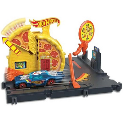 Hot Wheels Gösteri Dünyası Speedy Pizza Oyun Seti