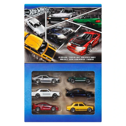 Hot Wheels Japon Temalı 6'lı Araba Seti