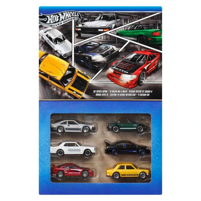 Hot Wheels Japon Temalı 6'lı Araba Seti