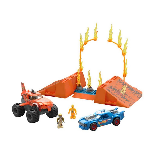 MEGA Hot Wheels Smash N Crash Tiger Shark Çarpışma Pisti