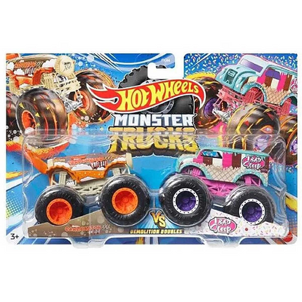 Hot Wheels Monster Trucks 1:64 Ölçek 2'li Paketler FYJ64