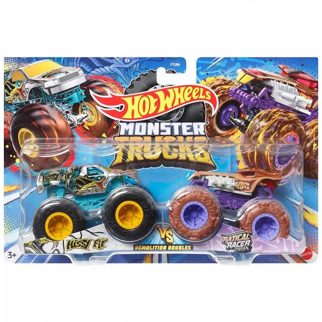 Hot Wheels Monster Trucks 1:64 Ölçek 2'li Paketler FYJ64