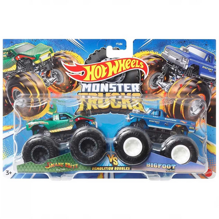 Hot Wheels Monster Trucks 1:64 Ölçek 2'li Paketler FYJ64