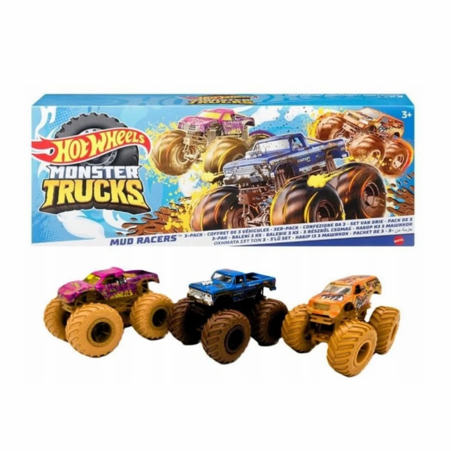 Hot Wheels Monster Trucks 3 'lü Paket