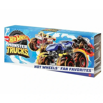 Hot Wheels Monster Trucks 3 'lü Paket