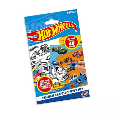 Hot Wheels Sticker Aktivite Seti