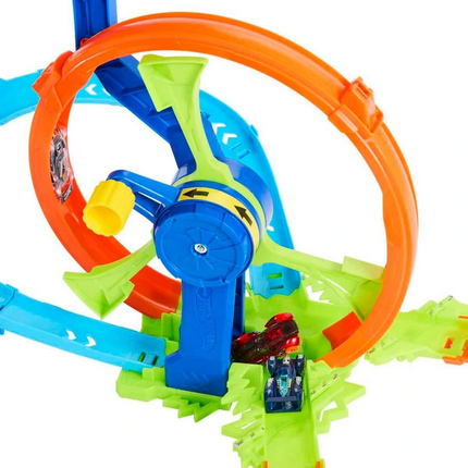Hot Wheels Stunt Tracks Rapid Launch Loop Oyun Seti