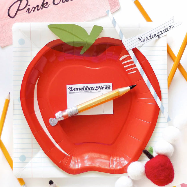 Yellow Pencil Ornament