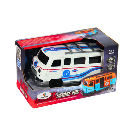 Işıklı Sesli Duman Çıkaran Sürtmeli Minibüs LDP-2A