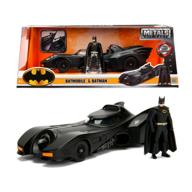 Jada Batman 1989 Batmobile Model Araç ve Figür Seti