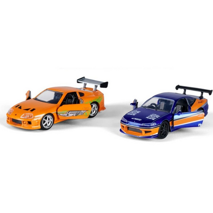 Jada Hızlı & Öfkeli 2'li Paket, 2001 Nissan Silvia S15 & 1995 Toyota Supra Model Arabaları