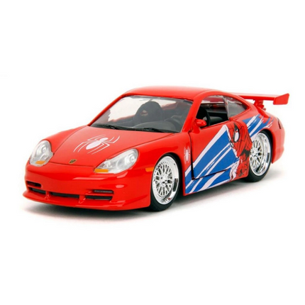 Jada Marvel Spider-Man Porsche 911 GT3 RS Model Araç