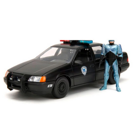 Jada RoboCop Figürü 1986 Ford Tarus Model Aracı