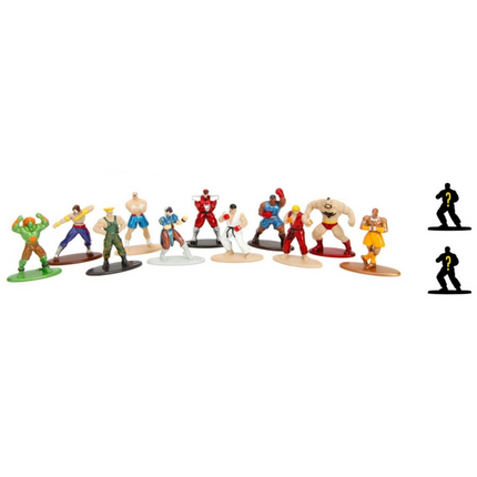 Jada Street Fighter Sürpriz Paket Nano Koleksiyon Figürleri