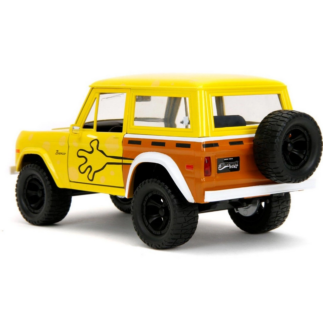 Jada Sünger Bob 1973 Ford Bronco Model Aracı ve Figür
