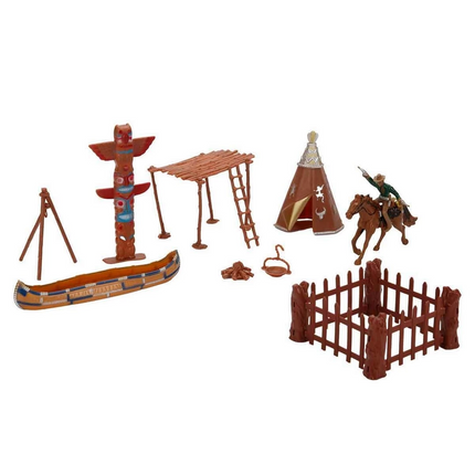 Kovboy Figürleri Oyun Seti