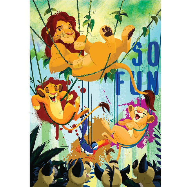 LK 709 Puzzle 50 Parça/LION KING PUZZLE