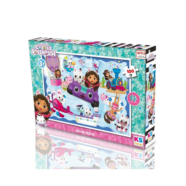 KS Games Gabby's Dollhouse Puzzle 100 Parça