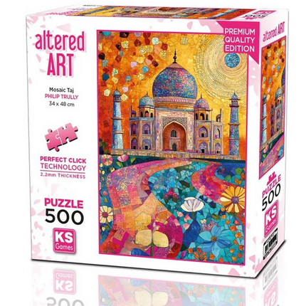 KS Games Mosaic Taj Puzzle 500 Parça