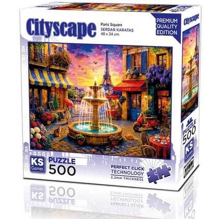 KS Games Paris Square Puzzle 500 Parça