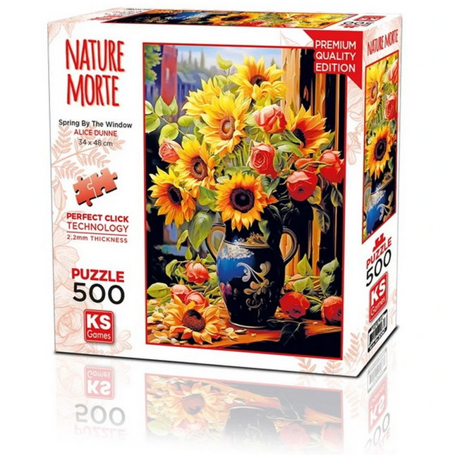 KS Games Spring by the Window Puzzle 500 Parça