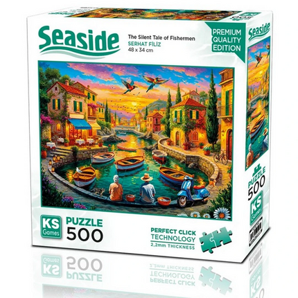 KS Games The Silent Tale of Fisherman Puzzle 500 Parça