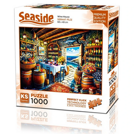 KS Games Wine House Puzzle 1000 Parça