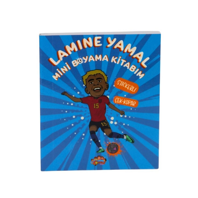 Lamine Yamal Mini Boyama Kitabı