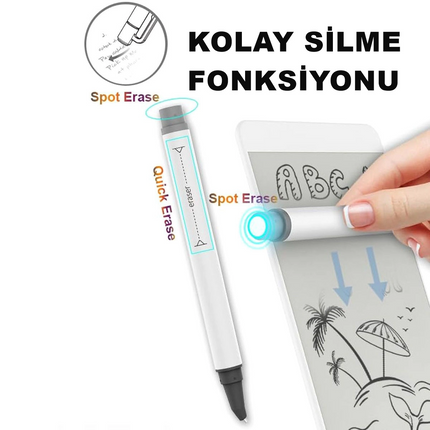 LC Manyetik Mini Sihirli Yazı Tahtası 5,5" - 14 cm