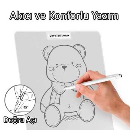 LC Manyetik Sihirli Yazı Tahtası 10" - 25 cm
