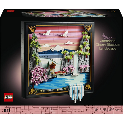 LEGO Art Japon Kiraz Çiçeği Manzarası 31218