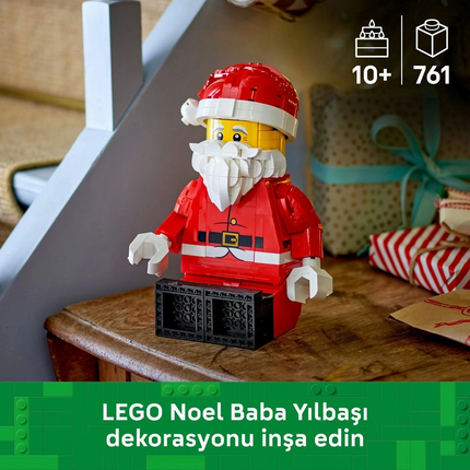 LEGO Büyük Boyutlu Noel Baba Minifigürü 40820