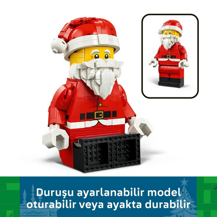 LEGO Büyük Boyutlu Noel Baba Minifigürü 40820