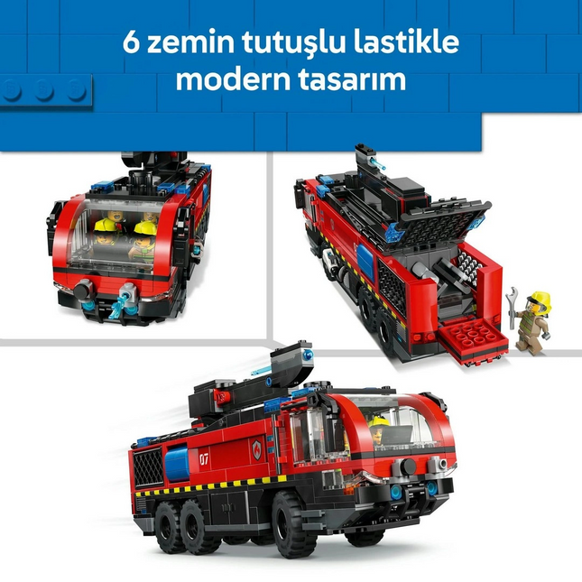 LEGO City Havaalanı İtfaiye Kamyonu 60499