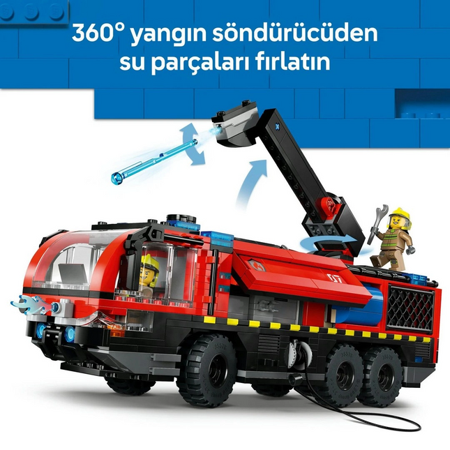 LEGO City Havaalanı İtfaiye Kamyonu 60499