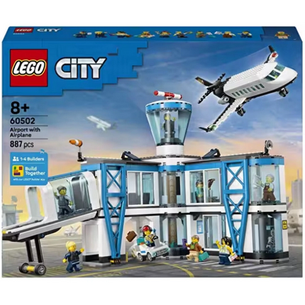 LEGO City Havaalanı ve Uçak 60502