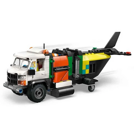 LEGO City Uçak Servis Kamyonu ve Hoverkraft Karışımı 60505