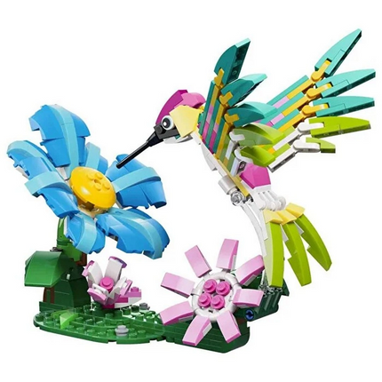 LEGO Creator 3’ü 1 Arada Vahşi Hayvanlar: Renkli Sinek Kuşu 31384