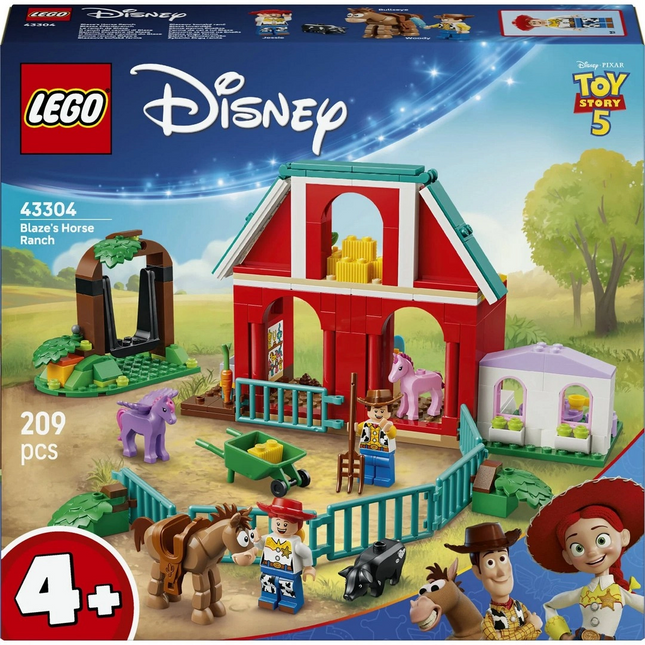 LEGO Disney ve Pixar Oyuncak Hikayesi 5 Blaze’in At Çiftliği 43304